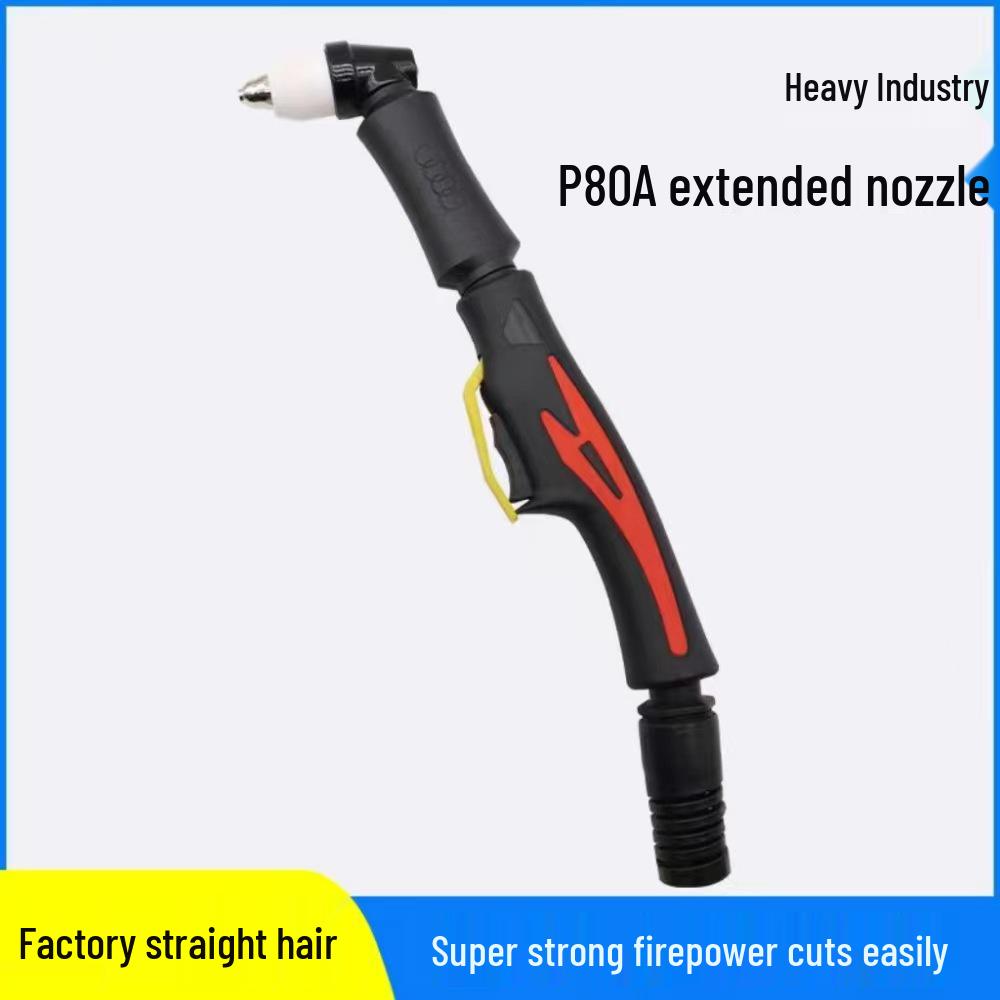 Genuine P80A Plasma Cutting Torch Head with Straight Handle for LGK100/120 Machines