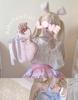 JIAERDI Pearl Shell Handbag Japanese Lolita Aesthetic Purse Women Sweet Cute Bow Ribbon Delicate Ladies Spacious shoulder bag