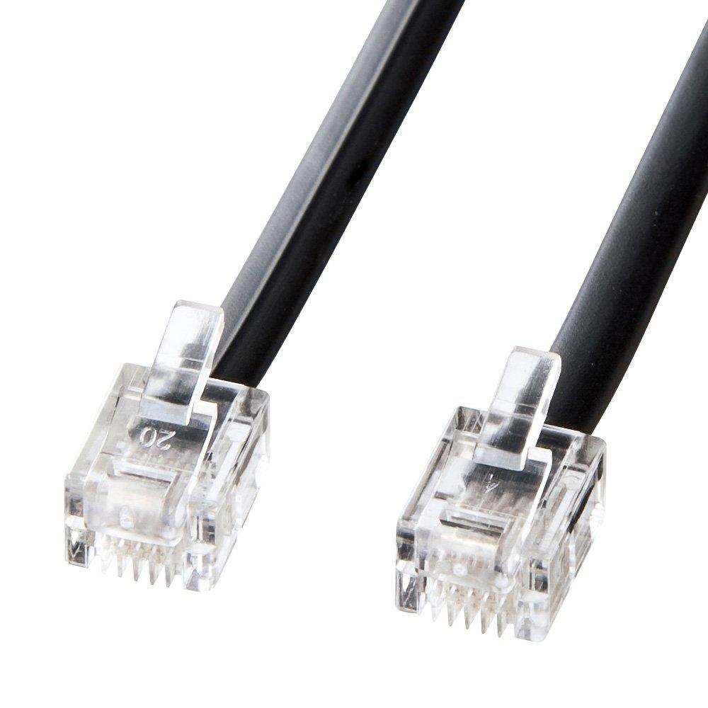 

Sanwa Supply Modular Cable 30m (Black) TEL-N1-30BKN2 чорний