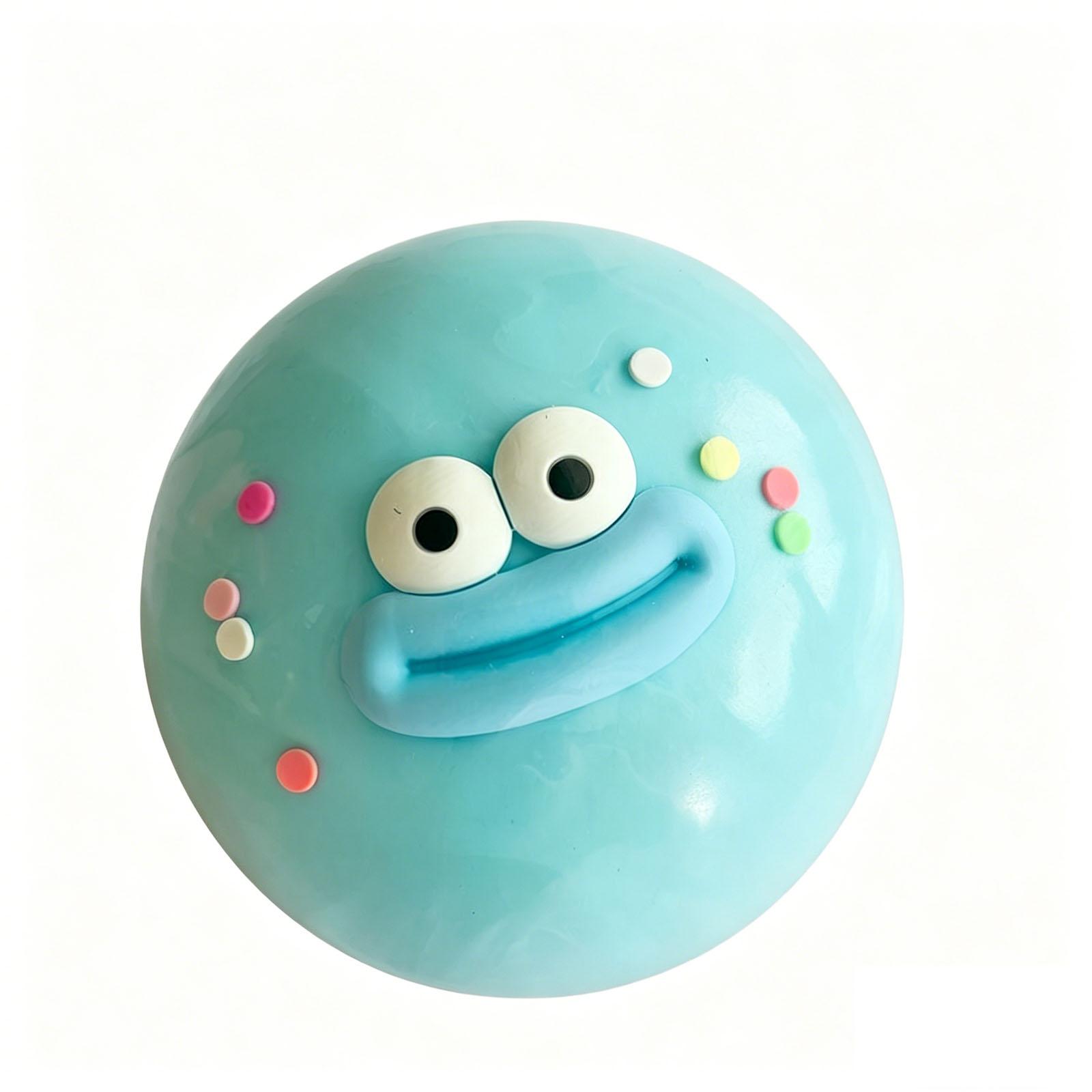 

Squishy Stress Relief Toy Slow Rising Soft PU Foam Squeeze Ball Sensory Fidget Toy for Kids and Adults Durable and Reusable One Size