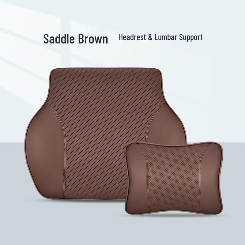 Anmu HS9 Car Headrest & Lumbar Support Pillow Set
