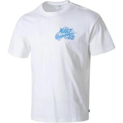 SB T Shirts Men's White Crew Neck Moderate Straight Fit FQ3720-100