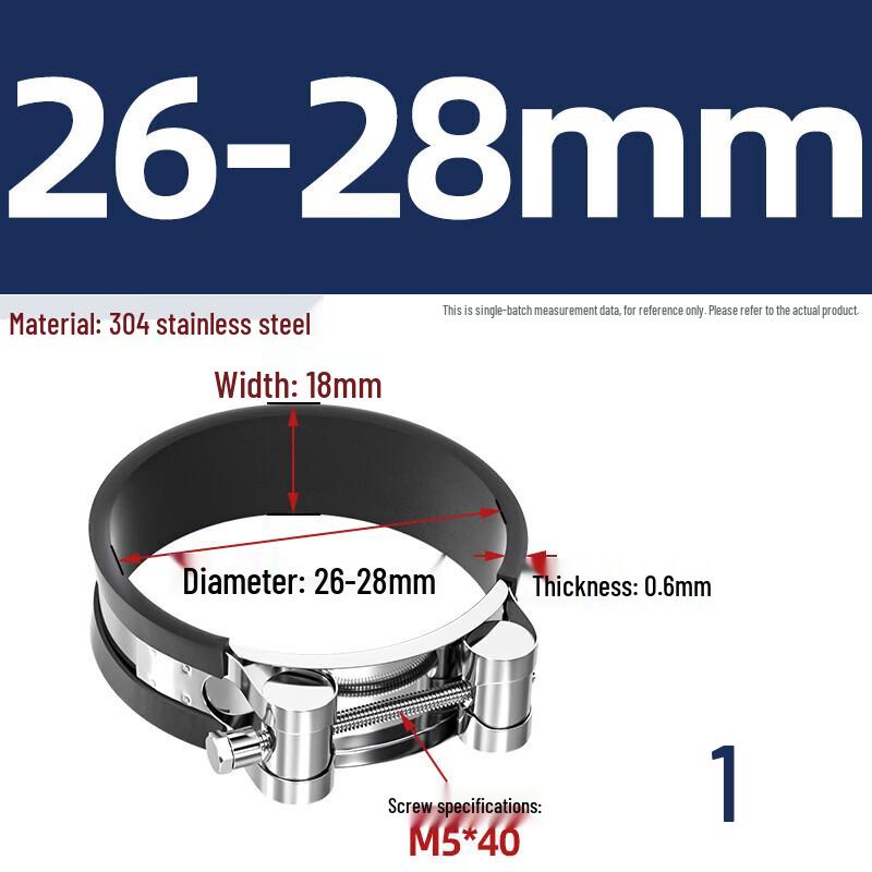 European Style Stainless Steel Hose Clamp