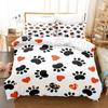 Cute Cat Claw Bedding Set Single Twin Full Queen King Size Bed Set Adult Kid Bedroom Duvetcover Sets Cartoon Cat Bed Sheet Set