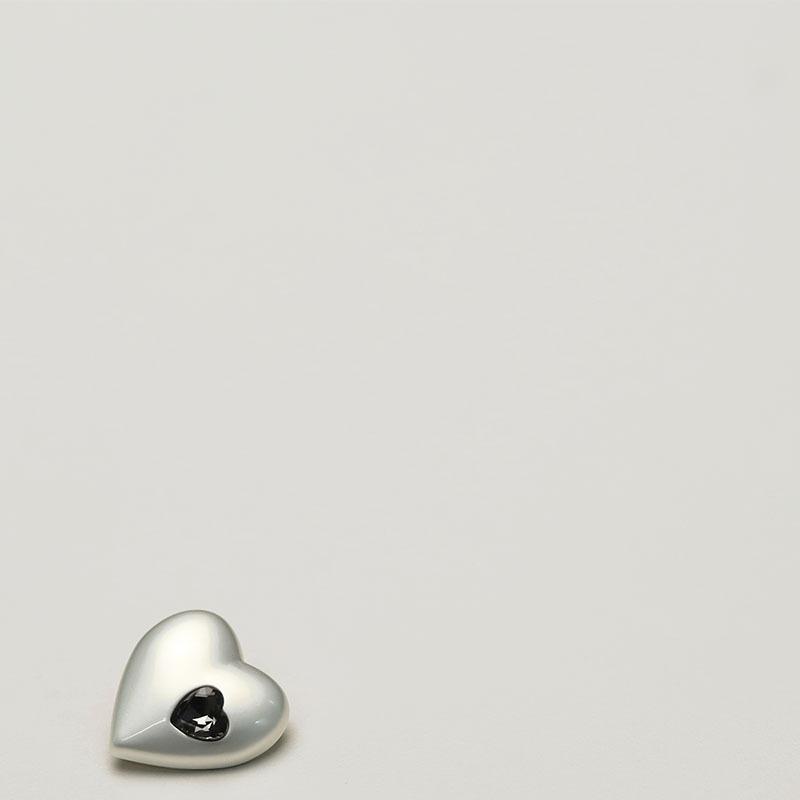 

5 шт. Металлическая пуговица с бриллиантом «Любовь» для женской одежды, кардиган в стиле знаменитости Сяосян, пуговица для пиджака, пуговица для свитера, декоративная пуговица 1 #[16mm Love Silver White Black Diamond]