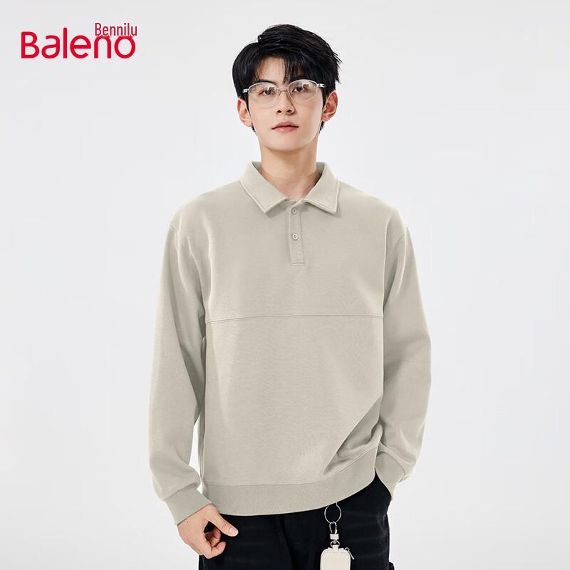 

Baleno Men s Half-Zip Polo Sweatshirt 2XL