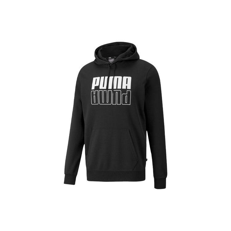 PUMA Power Logo Sweatshirt Men's Black 846557-01