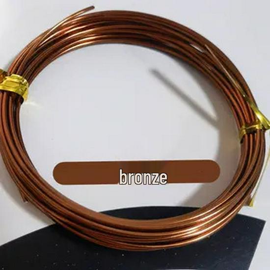 Crassula Ovata Shaping Wire: Soft Aluminum-Iron for Horticulture, Floral Art, Flower Arrangements, and Bonsai Branch Shaping.