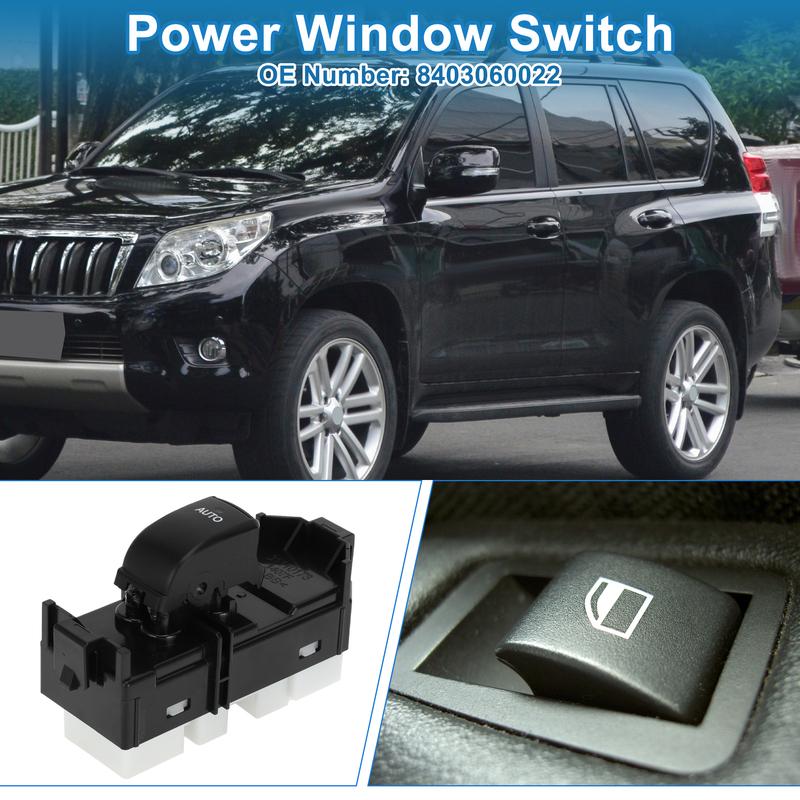 X Autohaux Passenger Side Power Window Switch for Toyota Prado 4000 2700 No.8403060022