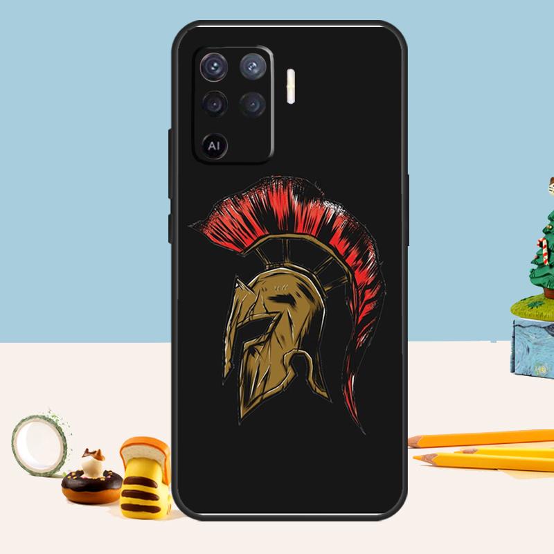 Spartan Case For Oppo A54 A74 A94 A80 A60 A40 A18 A38 A58 A78 A98 A96 A76 A16 A15 A17 A57 A5 A6 Pro