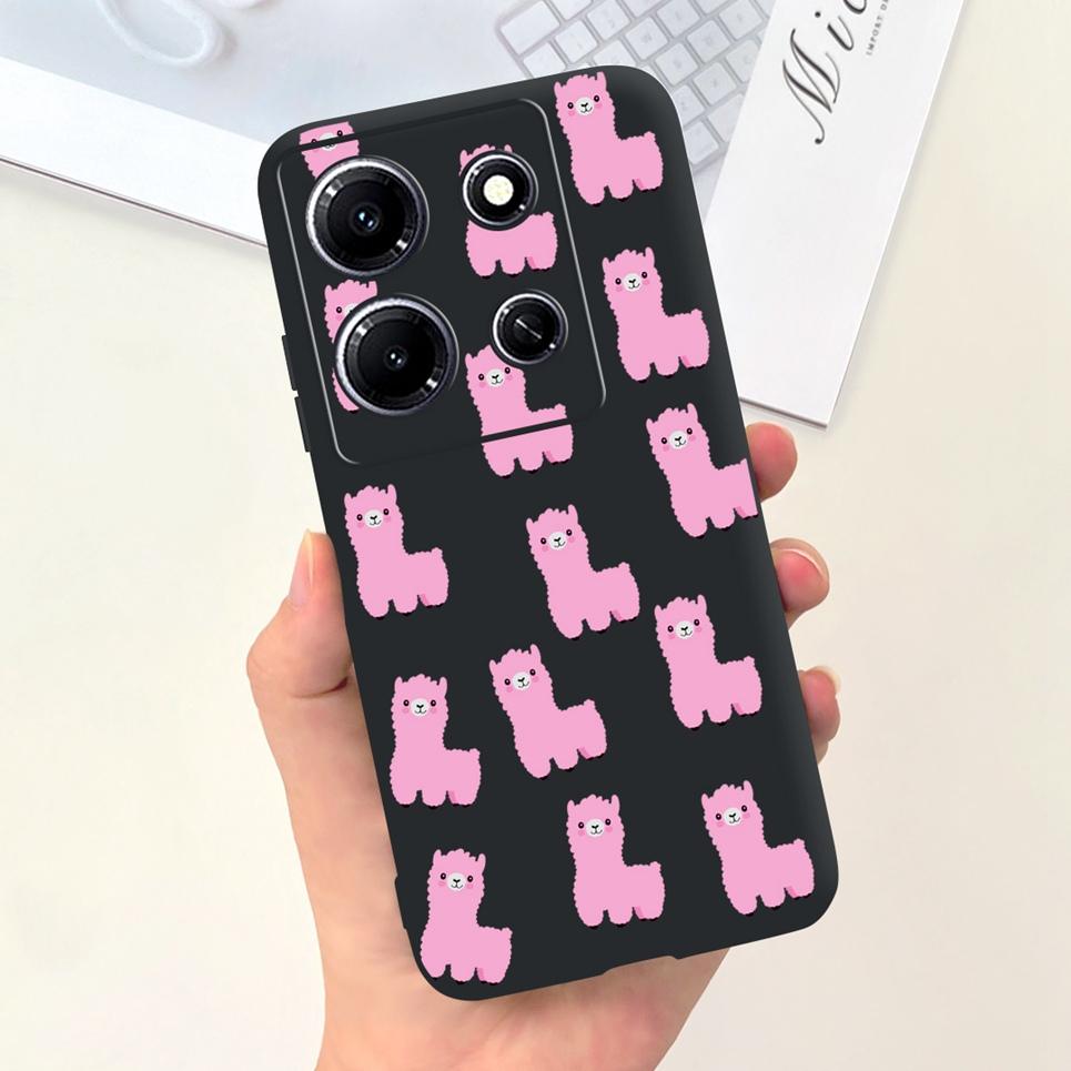 For Infinix Note 30i Note 30 Pro 30 vip Note30 4G 5G Phone Cover Moon Night Cartoon Cool Style Soft Silicone For Note30i Bumper