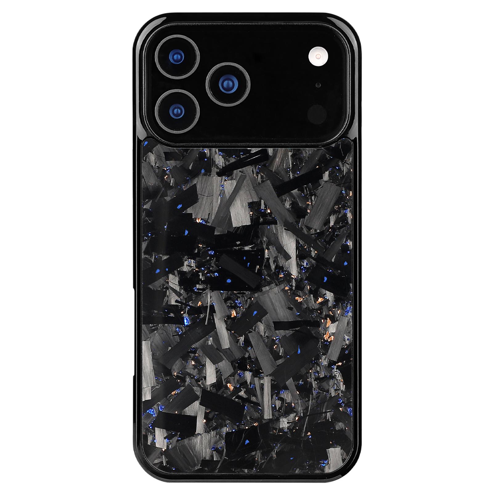 

For iPhone 17 Pro Magnetic Case Large Texture Aramid Fiber + TPU Phone Cover