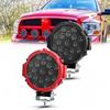 12V 51W Bright LED Light Off Road 4x4 Spotlight Car Headlight Work Spot Lamp For Truck JEEP Hummer Car Work Light Accessories