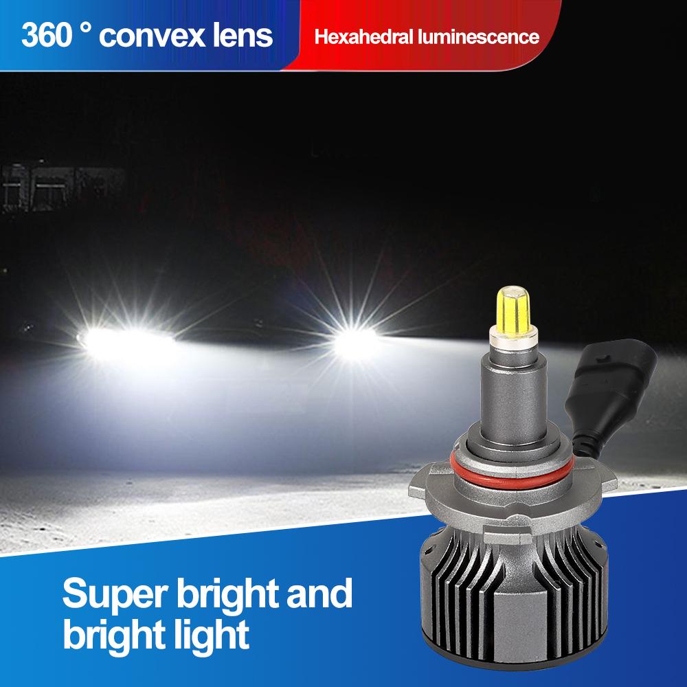 Car LED Headlight Bulbs H7 LED H11 9005 9012 Auto LED Lamp Fog Bulb 72 CSP Chips 120W 20000LM 6000K 12V