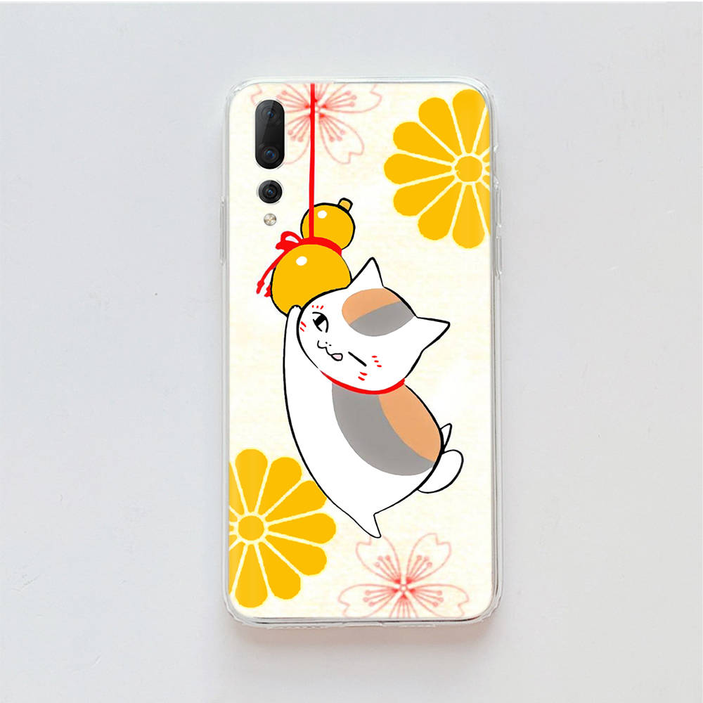 Transparent Case for Samsung A04 A14 A23 M33 M53 Realme 10 9 C35 C55 VIVO X80 Infinix Hot 30 Note 11 Tecno Spark 8P Pro W-65 Yuujinchou Natsume