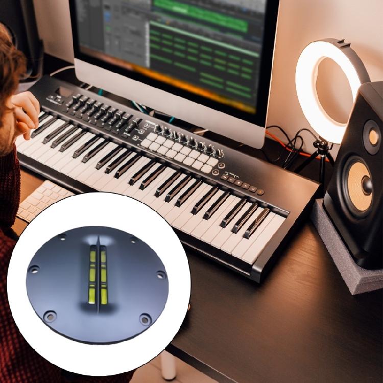 Haut-parleur Tweeter à Ruban 10CM 8 Ohms 15W Aigu Cornets pour Reproduction Précise des Hautes Fréquences Haut-parleur