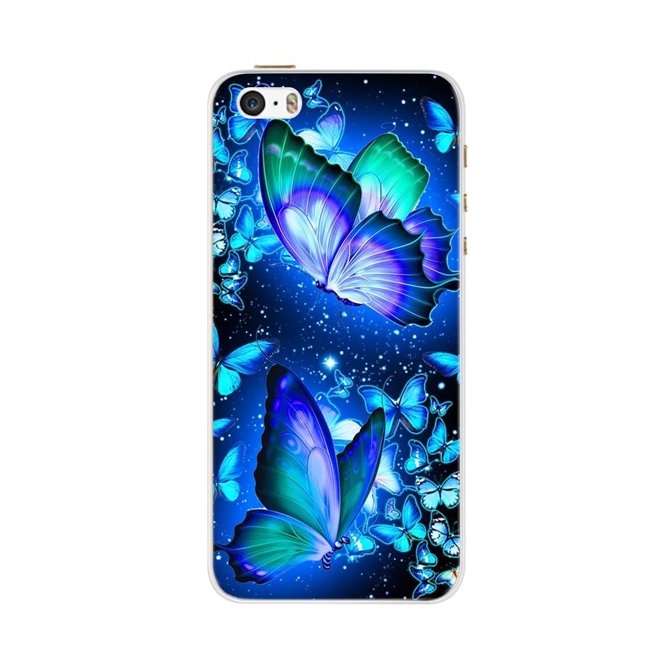 For iPhone 5 5S SE iPhone5s Case for iPhone 5S Case Silicone Cute Case for iphone SE Cover bumper for iphone 5 S 5se Phone cases