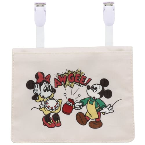 Skater Outing Pocket Pochette with Shoulder Belt 2WAY Disney Mickey Mouse & Friends Cooking Height 11 x Width 14 x Depth 3cm ODKP2-A