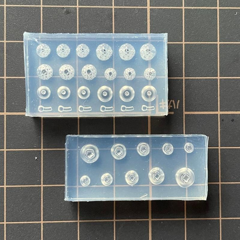 Fruchtförmige Form Praktische Erdbeer- und Kirsch-/Blaubeer-Leckereienform Tragbare Silikonform Schmuckherstellungswerkzeug