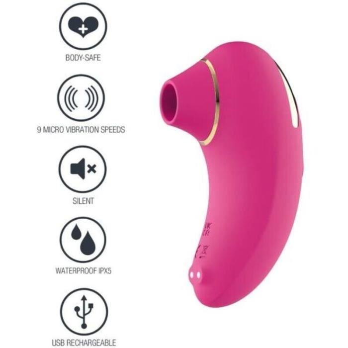 Stimulateur clitoridien - xocoon - infinite love - fuchsia - vibrant - pour adultes