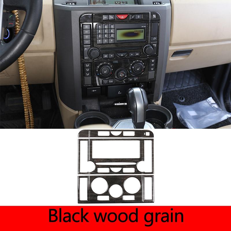 For Land Rover Discovery 3 LR3 2004-2009 ABS Car Central Control Mode Button Frame Decoration Sticker Car Accessories