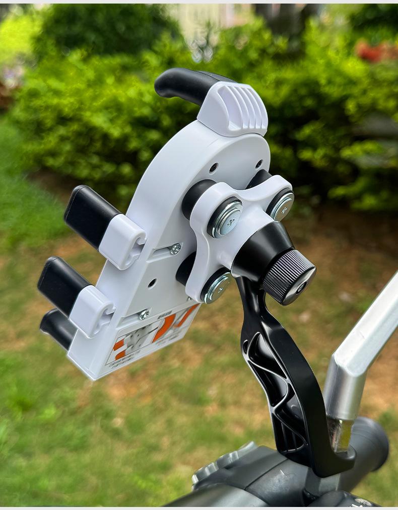 Airbag Anti-Vibration Phone Holder for Bicycle & Motorcycle