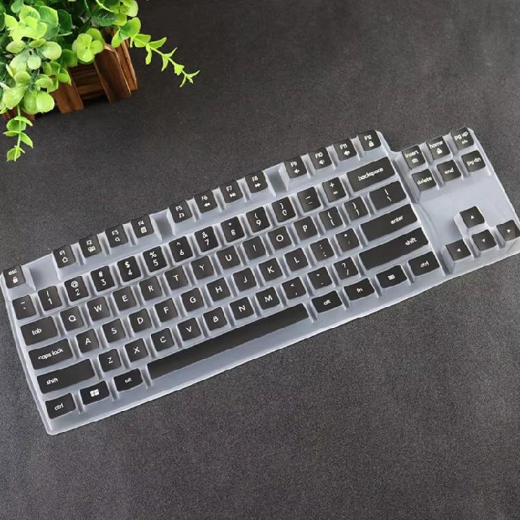 K835 Keyboards Cover for K835 K855 TKL G412 TKL for Mechanical Protective Protectors Skin Case Clear