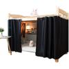 Dorm Home Solid Thicken Bunk Blackout Bed Curtains Cloth Bed Canopy Men Women Single Sleeper