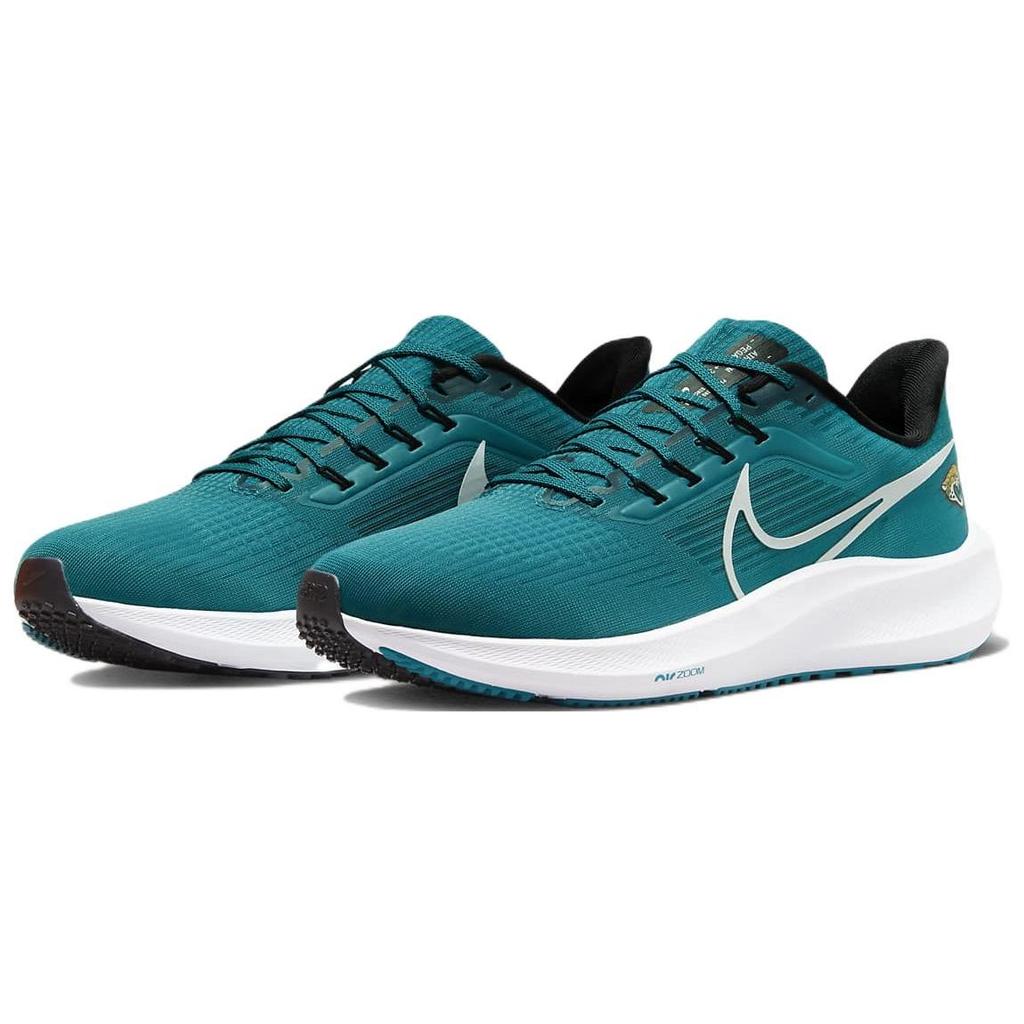 NFL x Nike Air Zoom Pegasus 39 Jacksonville Jaguars Men Sneakers Teal Blustery Black DR2047-400