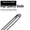 Extended Magnetic S2 Steel Phillips Bit for Pneumatic/Electric Screwdrivers and Drills