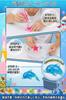 Bath Toy: Squishy Aquarium - Sea Creatures - Includes 20 gels (8 glitter colors, 8 solid colors, 4 glow-in-the-dark colors) and 18 different marine