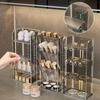 Makeup Organizer Cosmetic Lipstick Jewelry Display Cases Stackable Storage Box Brush Holder Bathroom Storage Organization