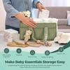 Felt Baby Diaper Caddy Organizer Bag Baby Diaper Bag Baby Shower Gift Nursery Storage Basket