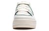 Li Ning Cheese Slip Resistant Low top Skateboard Shoes Women's White Green AGCU104-3