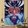 Helluva Boss Cartoon Tapestry Anime Tapestry Hanging Tarot Hippie Wall Rugs Dorm Wall Hanging Sheets