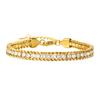 Brățară Tennis cu Pandantive pentru Femei, Brățară cu Lanț Zirconiu Cubic Reglabilă, Brățară Miami Link din Oțel Inoxidabil cu CZ Cadou