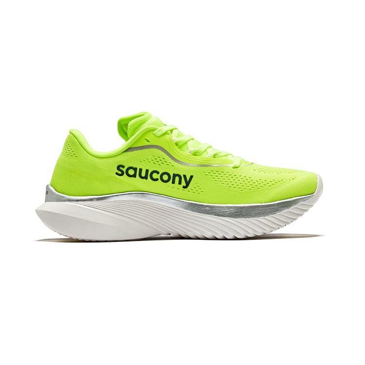 Saucony  Kinvara 15 Citron Silver Women Sneakers Green S10967-220