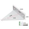 Triangle Bracket Heavy Support Wall Mounted Bench Table Shelf Bracket Invisible Triangle Support DIY Home Decoration