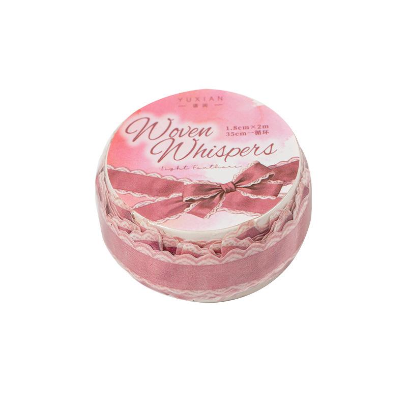 1pcs DIY Decoration Adhesive Tapes Japanese Weaving narrative Washi Tapes Masking Tapes stickers stationery