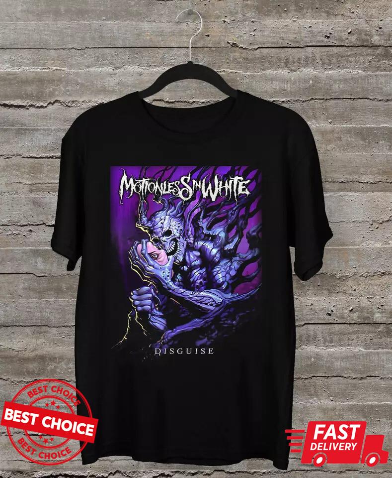 Motionless in White Short Sleeve Black Unisex S-3XL T-shirt Q1772 M