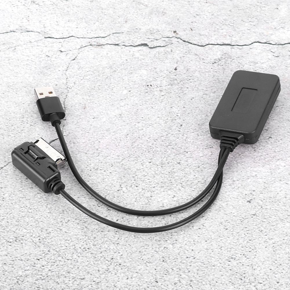 AMI MMI Bluetooth Adapter Aux Cable with USB Power Supply Fit for A5 8T A6 4F A8 4E Q7 7L