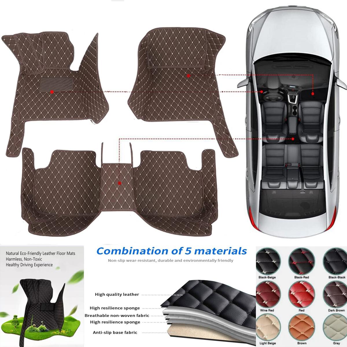 Custom Car Floor Mats For Jaguar EPACE E-PACE Auto Carpets Foot Coche Accessorie Floor Liners 2024-