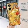 Alphonse Mucha Art Case For Realme 15 Pro 14 13 11 12 Pro Plus GT7 GT6 C55 C51 C53 C35 C33 C61 C65 C67 C71 C75