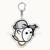 Lil Peep Rapper Acrylic Key Chain Pendant Key Ring Crybaby Hellboy Love Yikes Keychains Keyring for Bag Pendant Jewelry Gifts
