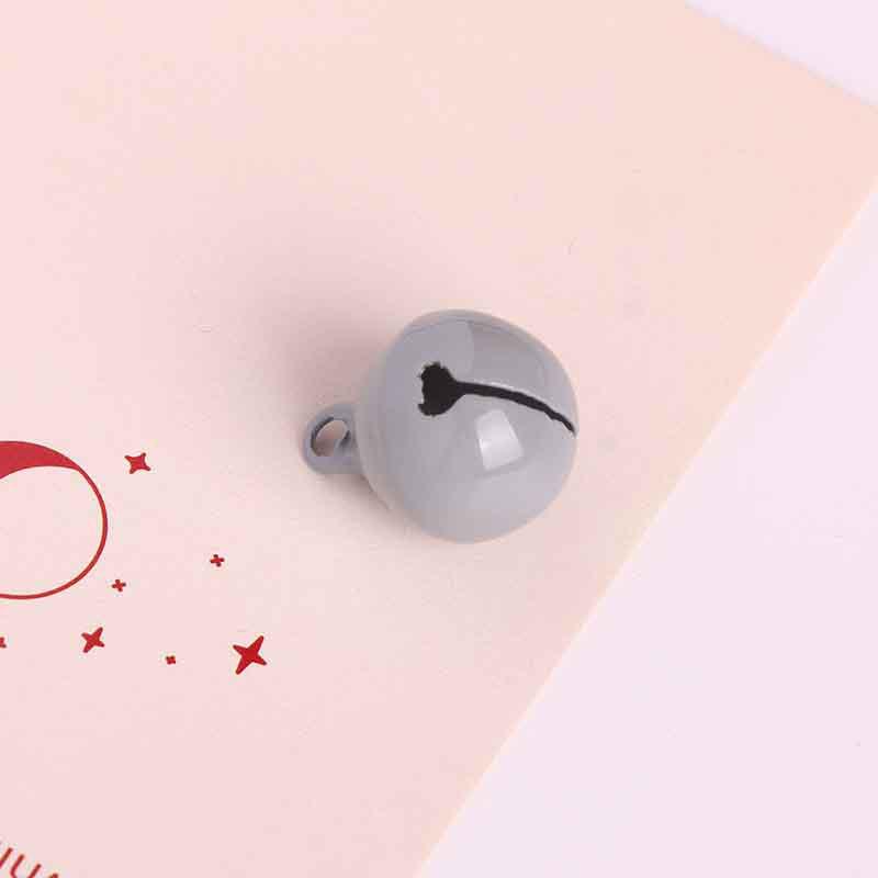 Colorful 14mm Metal Bell Keychains and Christmas Tree Decorations