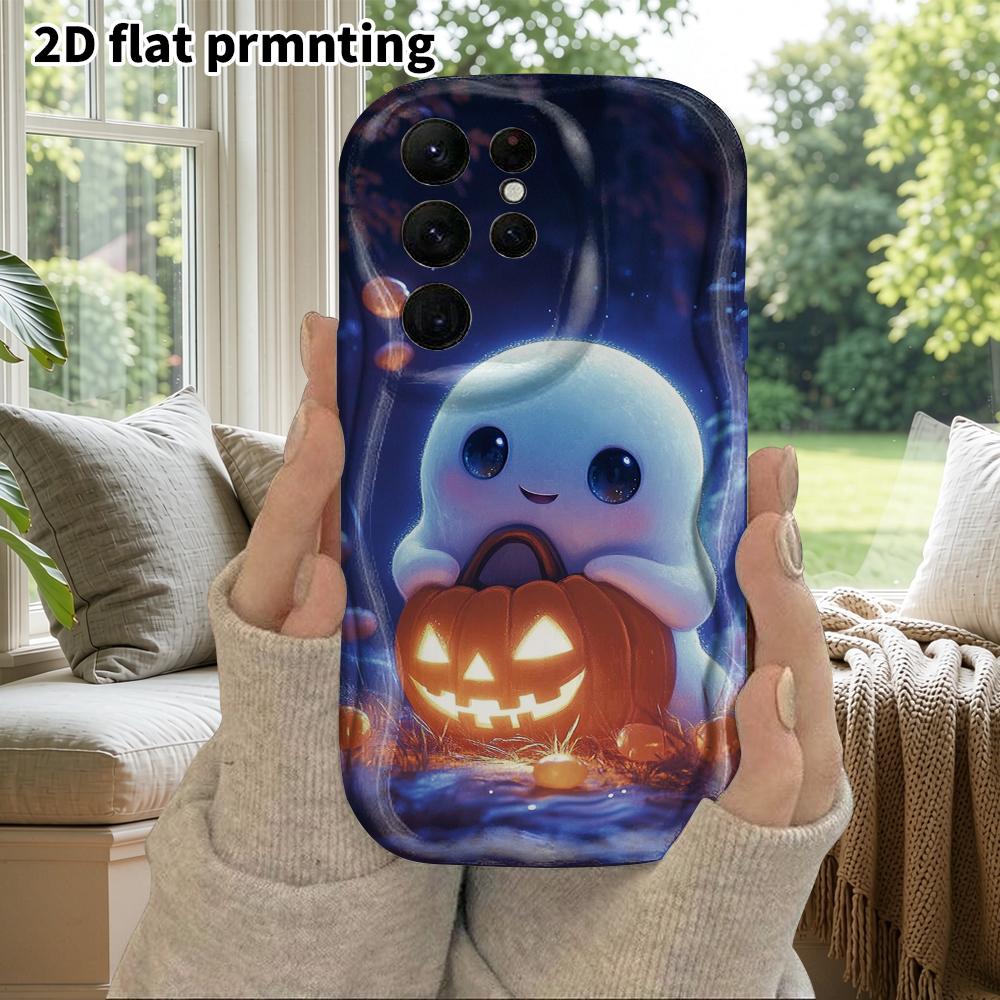 Phone Case: 2D Flat Samsung Galaxy A34 A35 M05 M06 S20 S22 S21 FE Plus 5G Protective Case, Couple Style, Forest Spirit, Christmas and Halloween Gifts