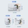 Shower Curtain Set Dinosaur Bath Pattern Digital Printing Shower Curtain Bathroom Four-Piece Set