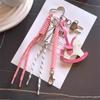 Year of the Horse Unicorn Keychain: Cute Pony Pendant Exquisite Figurine for Backpack