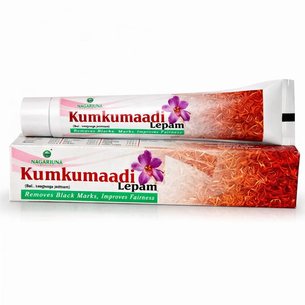 

Кумкумаді Лепам Відновлюючий Крем для Шкіри - Нагарджуна 10 г 10 g природний