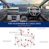 TPU-Folie für VW Volkswagen ID.7 2024 2025 Mittelkonsole Panel Navigationsbildschirm TPU Innenschutzfolie Kratzfest